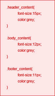 未整合的CSS代碼示例