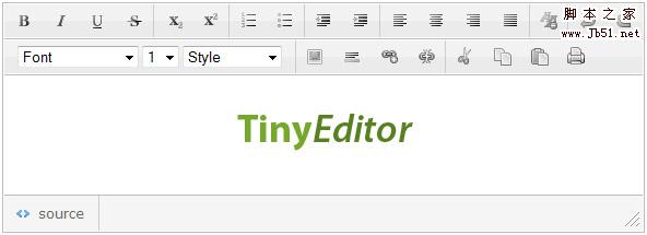 TinyEditor