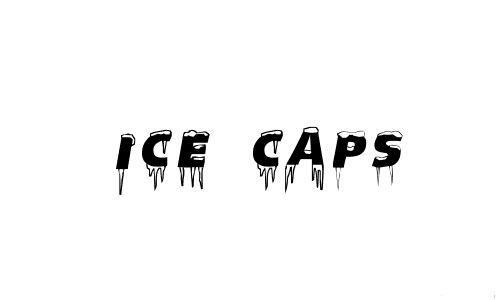 6-ice-caps-snowy-snow-free-fonts