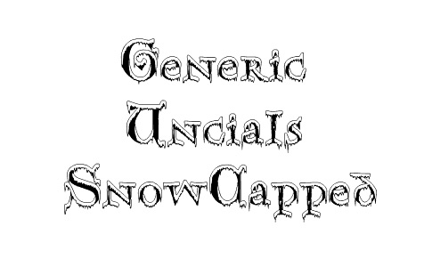 21-cap-snowy-snow-free-fonts
