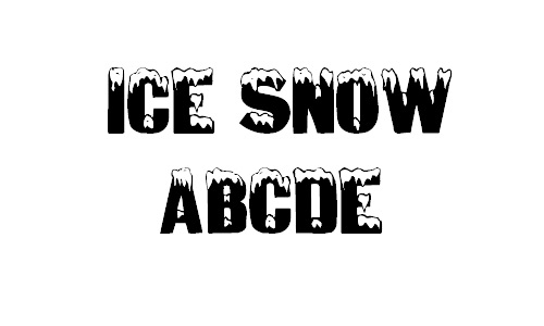 26-ice-covered-snowy-snow-free-fonts