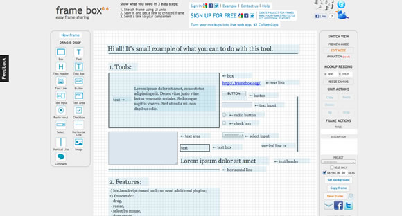 Wireframe Tools