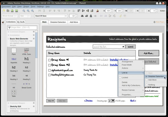 Wireframe Tools