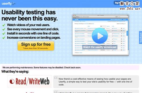 userfly 25 Tools to Improve Your Websites Usability