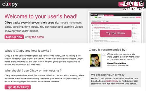 clixpy 25 Tools to Improve Your Websites Usability