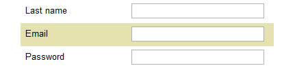form field