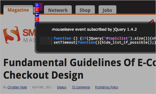 Js-005 in Useful JavaScript and jQuery Tools, Libraries, Plugins
