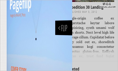 Flipboard Page Layout