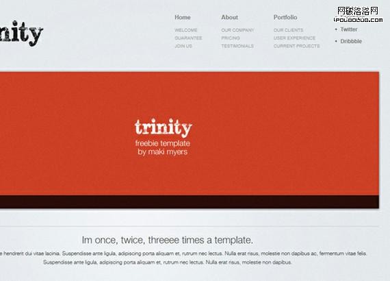 Trinity HTML5 Template