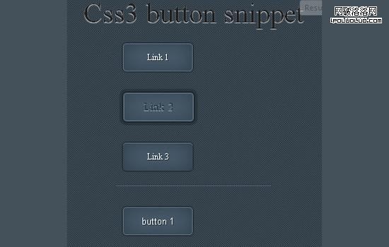 分享25個CSS3動畫按鈕和菜單教程