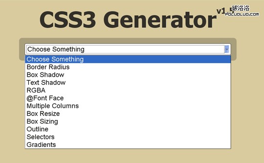 CSS3 Generators
