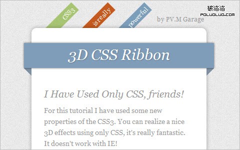 Css-197 in 50 Brilliant CSS3/JavaScript Coding Techniques