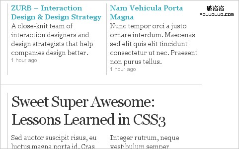 Css3-last-14 in 50 Brilliant CSS3/JavaScript Coding Techniques