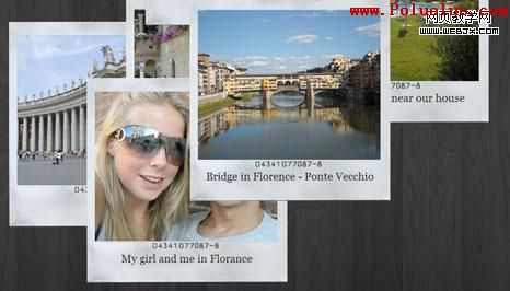 Creating a polaroid photo viewer with CSS3 and jQuery