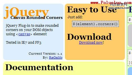 jQuery Canvas Rounded Corners