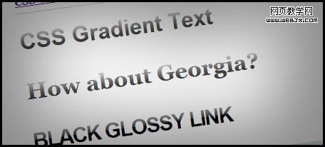 CSS Gradient Text Effect