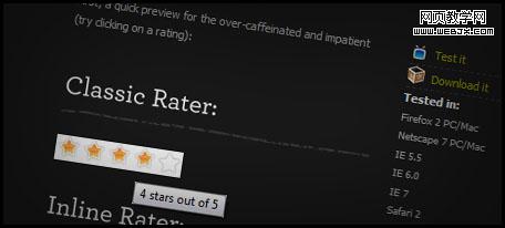 Creating a Star Rater Using CSS