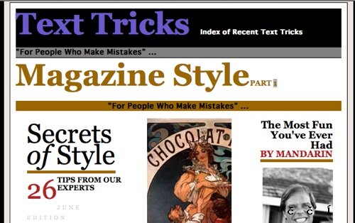 magazine