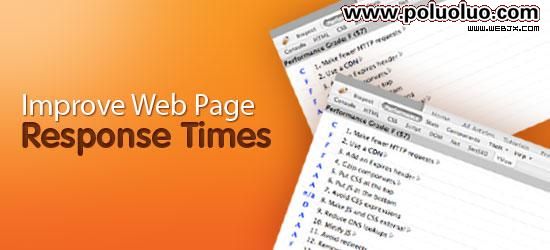 Five Ways To Speed Up Page Response Times.