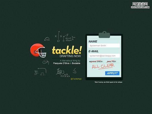 tackle!