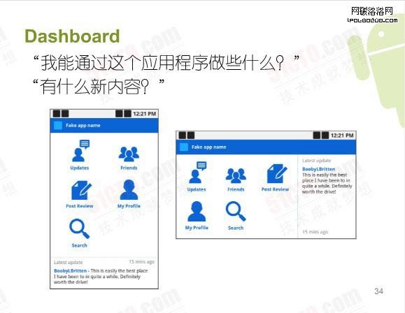 儀表盤：“我能通過這個應用程序做些什麼？”、“有什麼新內容？”