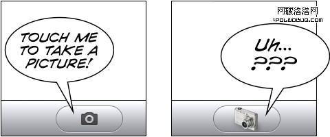 Symbol vs. Photo