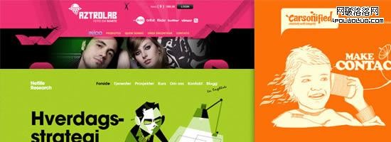 30 Strikingly Vibrant Web Designs for Inspiration