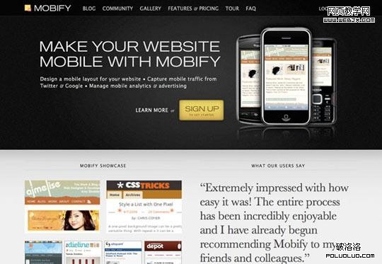 Mobify’s site