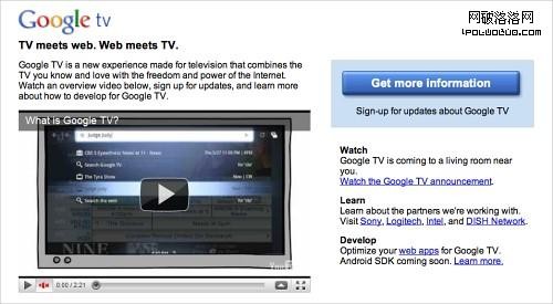 Googletv in Does The Future Of The Internet Have Room For Web Designers?