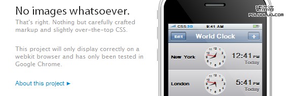 iPhone CSS3