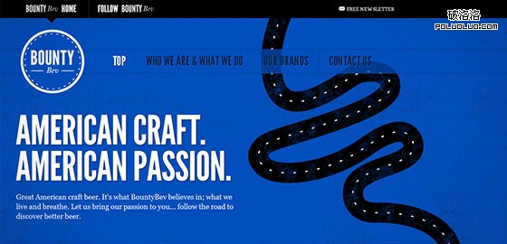 instantShift - Single Page Website Design Inspiration