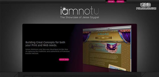 instantShift - Single Page Website Design Inspiration