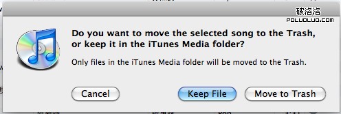 取消鍵;iTunes中的取消鍵