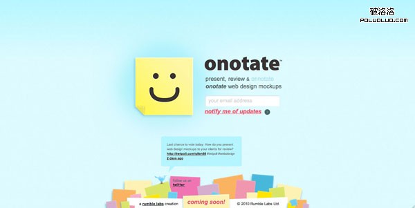 colorsite11 40 Bright and Colorful Website Designs