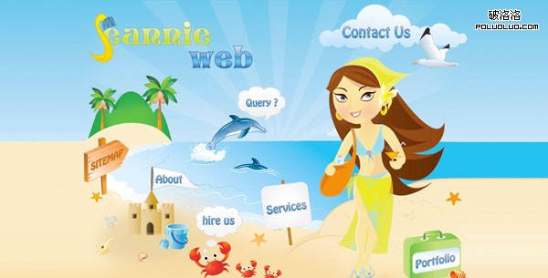colorsite8 40 Bright and Colorful Website Designs