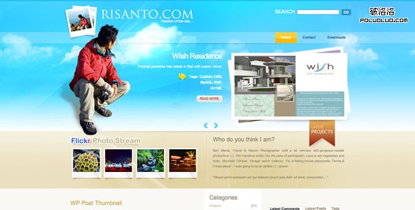 colorsite31 40 Bright and Colorful Website Designs