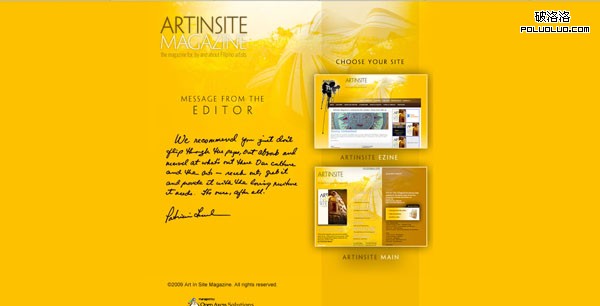 colorsite37 40 Bright and Colorful Website Designs