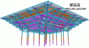 Expo-China-Pavilion-steel-model