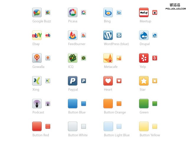 Social Media Icons (Updated)
