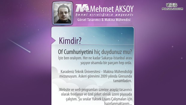 Mehmetaksoy Portfolio  Design