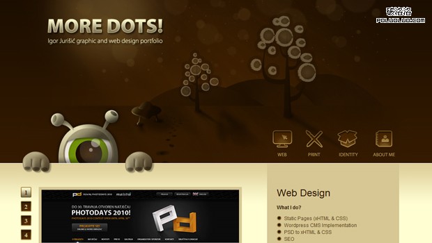 More Dots Portfolio Design