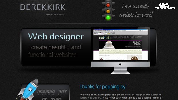 Derekkirk Portfolio Design