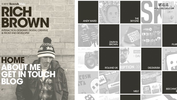 Rich Brown Portfolio Design