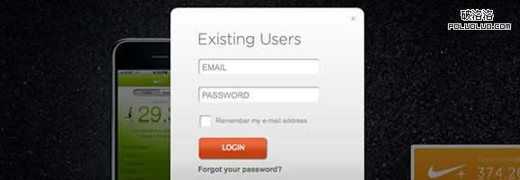 poluoluo.com-UI登錄表單設計-Nikerunning