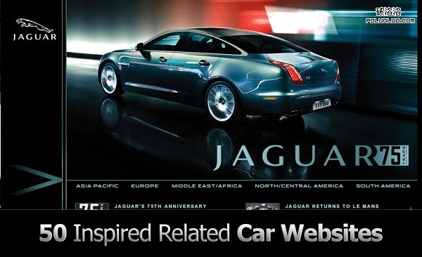 網頁教學網-創意汽車網站設計