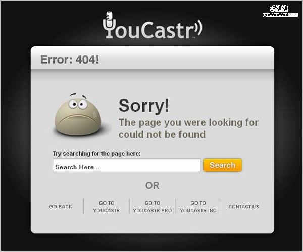 Cool Examples of Custom Error 404 Pages