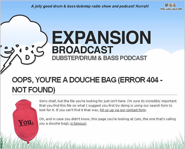 Cool Examples of Custom Error 404 Pages