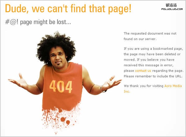 Cool Examples of Custom Error 404 Pages