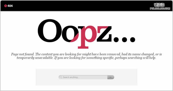 Cool Examples of Custom Error 404 Pages