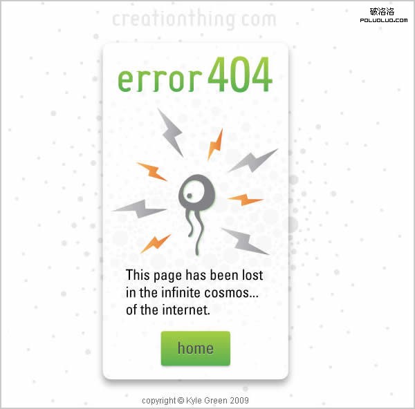 Cool Examples of Custom Error 404 Pages